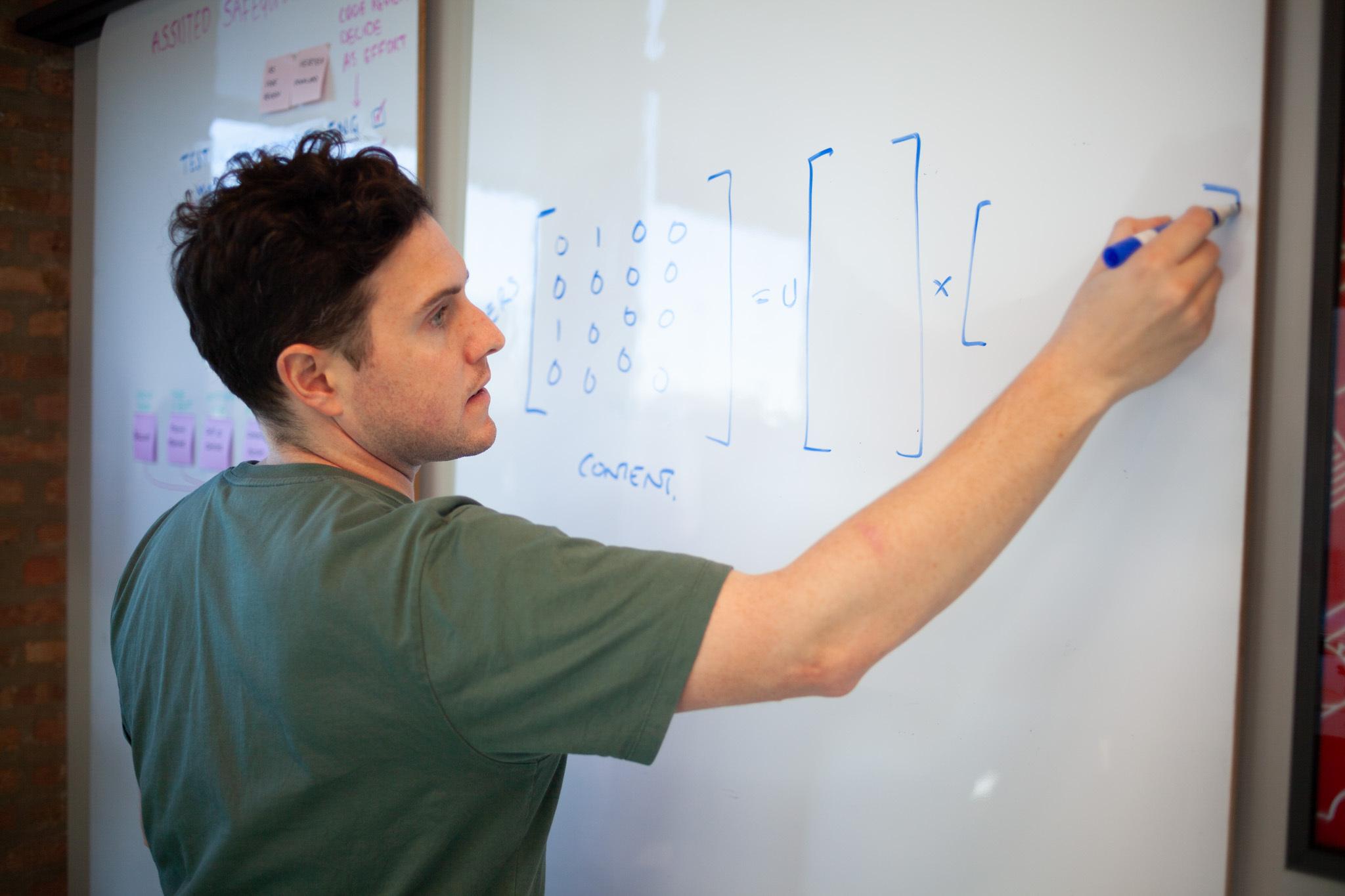 Reviewing basic matrix multiplication