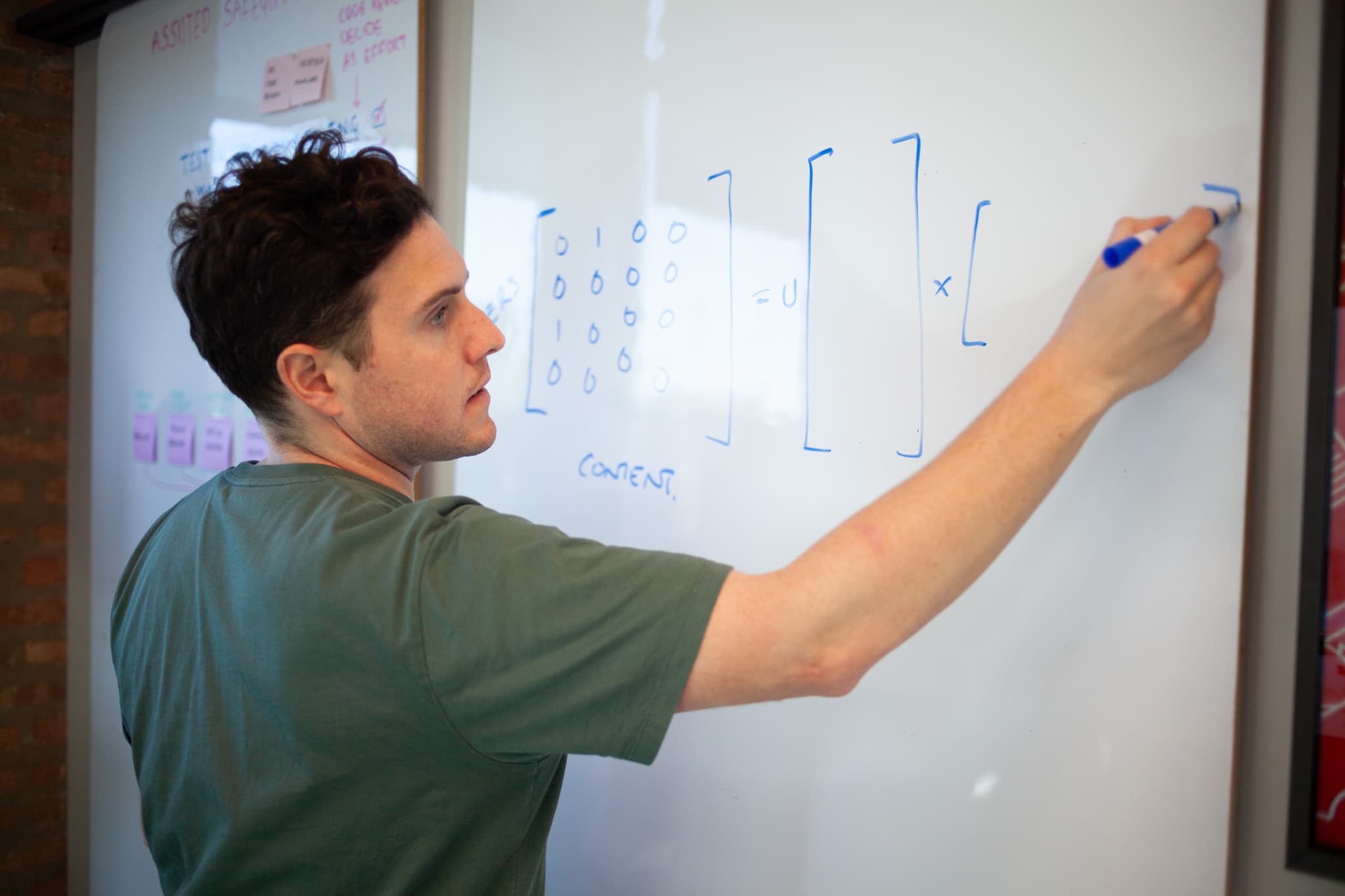 Reviewing basic matrix multiplication